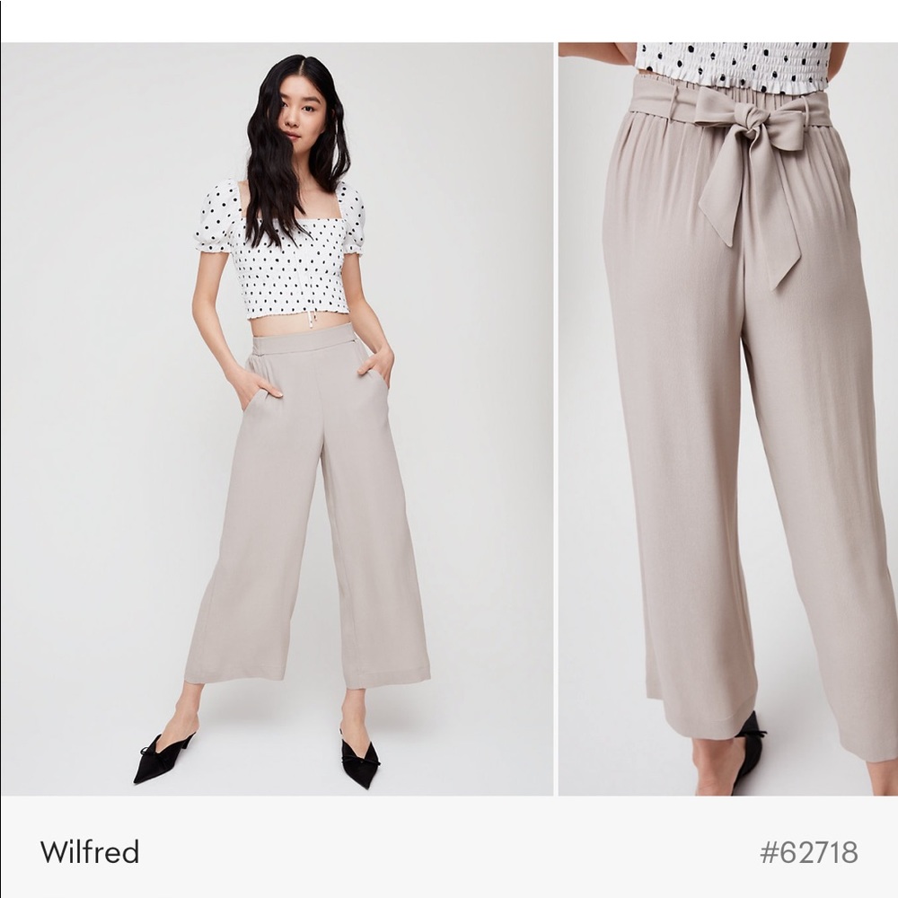 aritzia wilfred pant NWOT